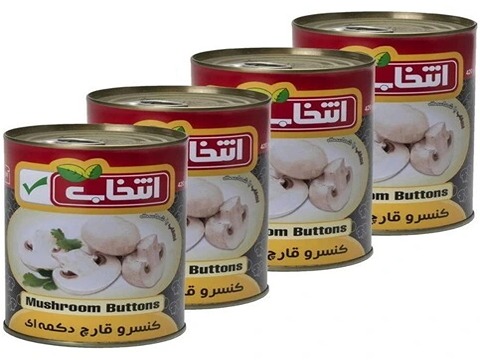 تصویر 4 از قیمت خرید کنسرو قارچ اسلایس عمده به صرفه و ارزان